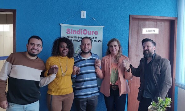 O Sindicato dos
Funcionários Públicos de Ouro Branco sedia encontro