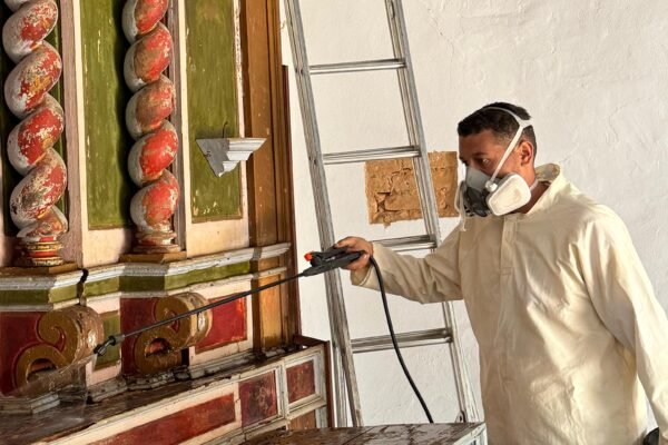 Capela Nossa Senhora Mãe dos Homens recebe reparos