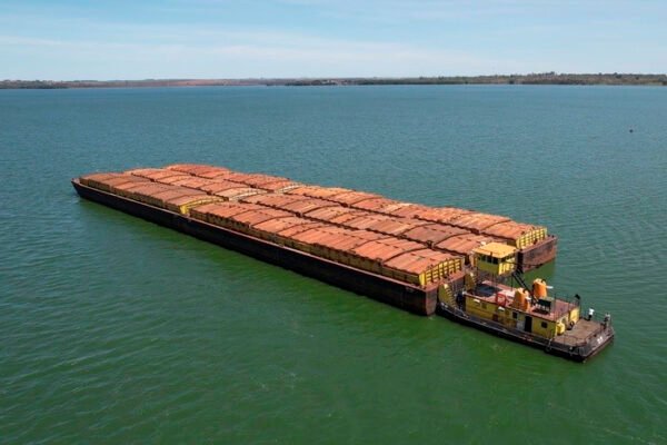 Hidrovia Tietê-Paraná registra crescimento de 5,8% na quantidade de carga transportada
