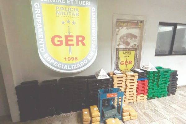 PM presente e mais eficiente contra o tráfico de drogas em Minas Gerais