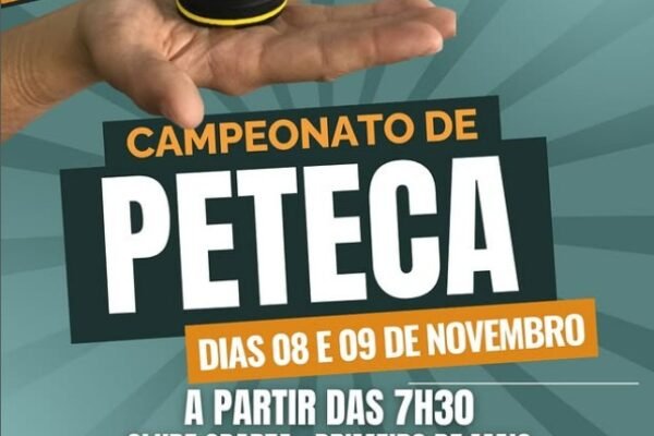 Vem aí o Campeonato de Peteca 2025!