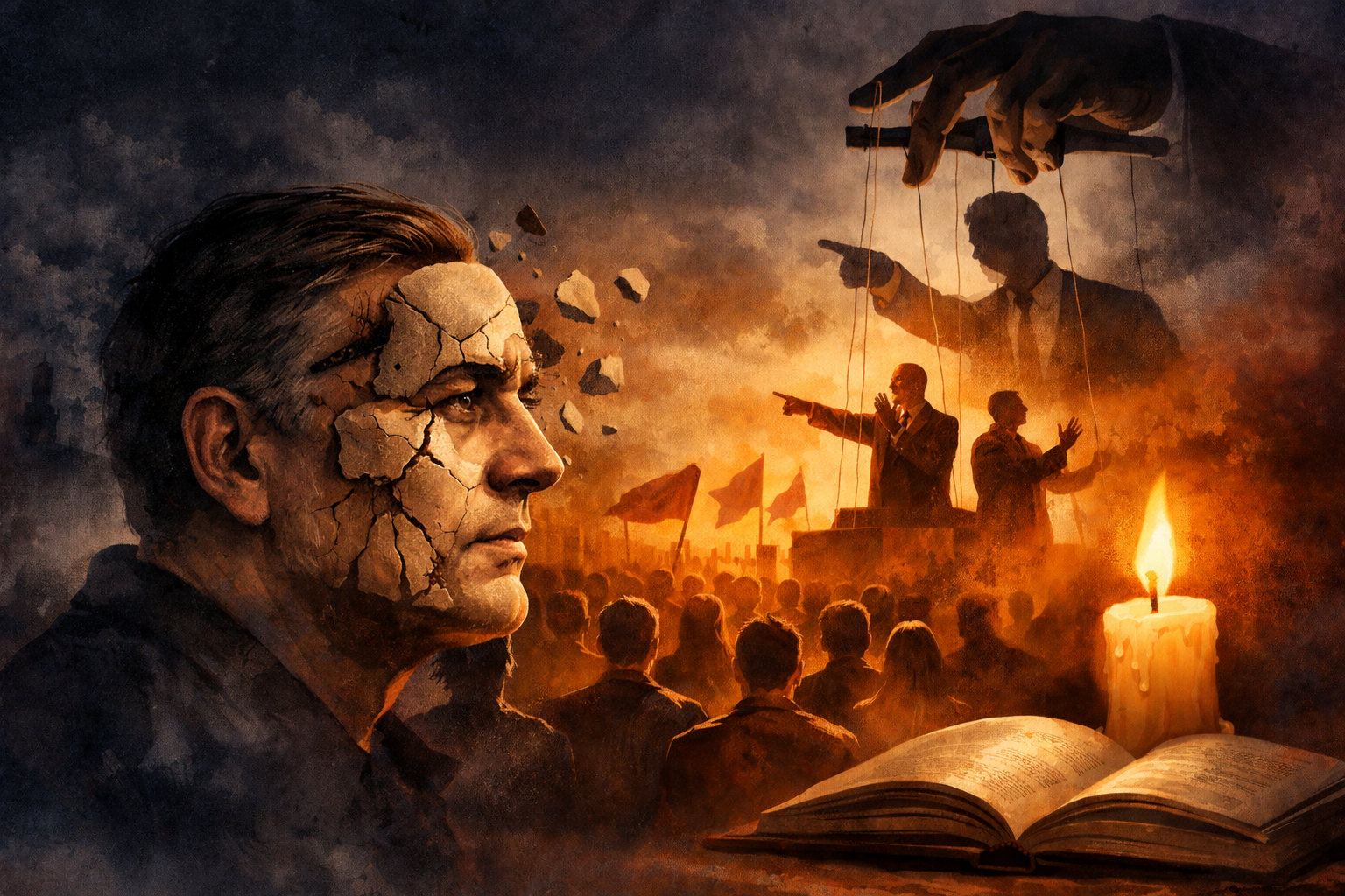 Humanos, enganados que não se recuperam do engano